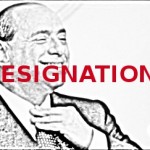 berlusconi resignation