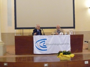 Goffredo Fofi e Alessandro Tancredi Fofi a Perugia