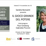 IL GIOCO GRANDE SIENA. 14.11.2013