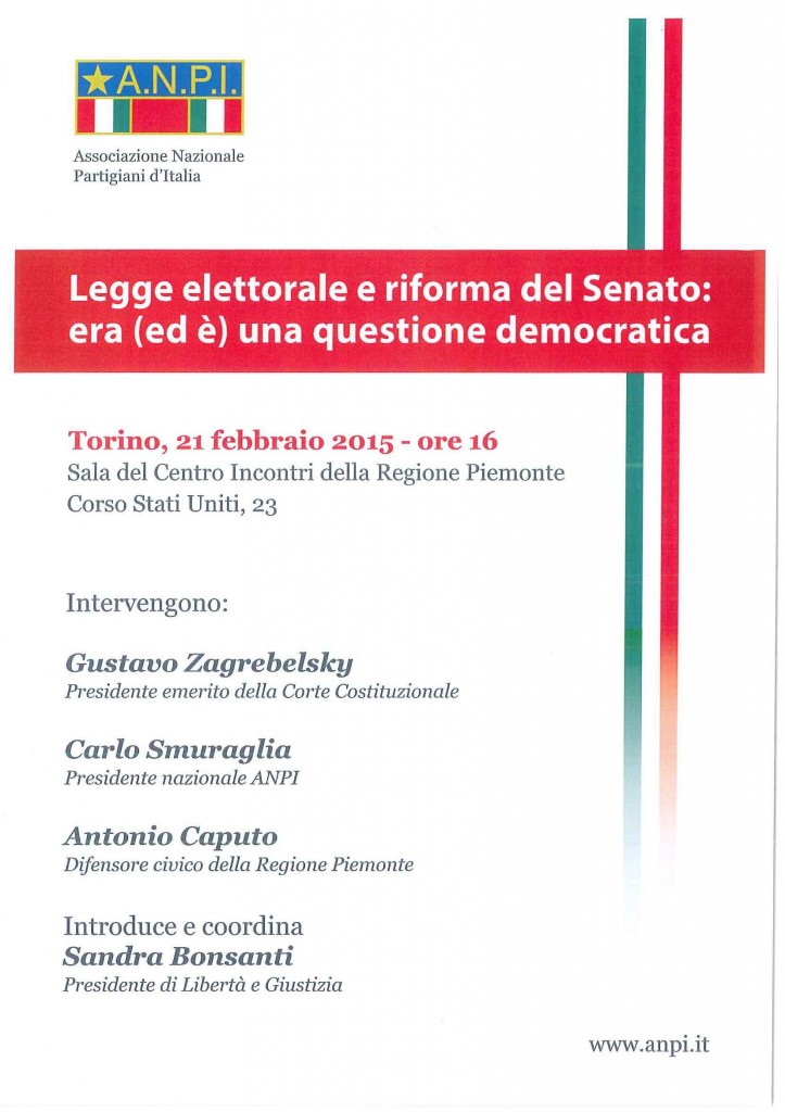locandina Torino 21 febbraio