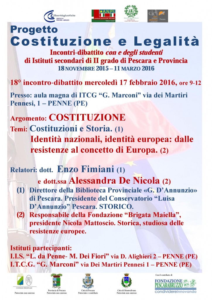 locandina 18° incontro-dibattito E Fimiani-A De Nicola