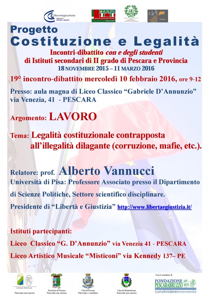 locandina 19° incontro-dibattito Alberto Vannucci