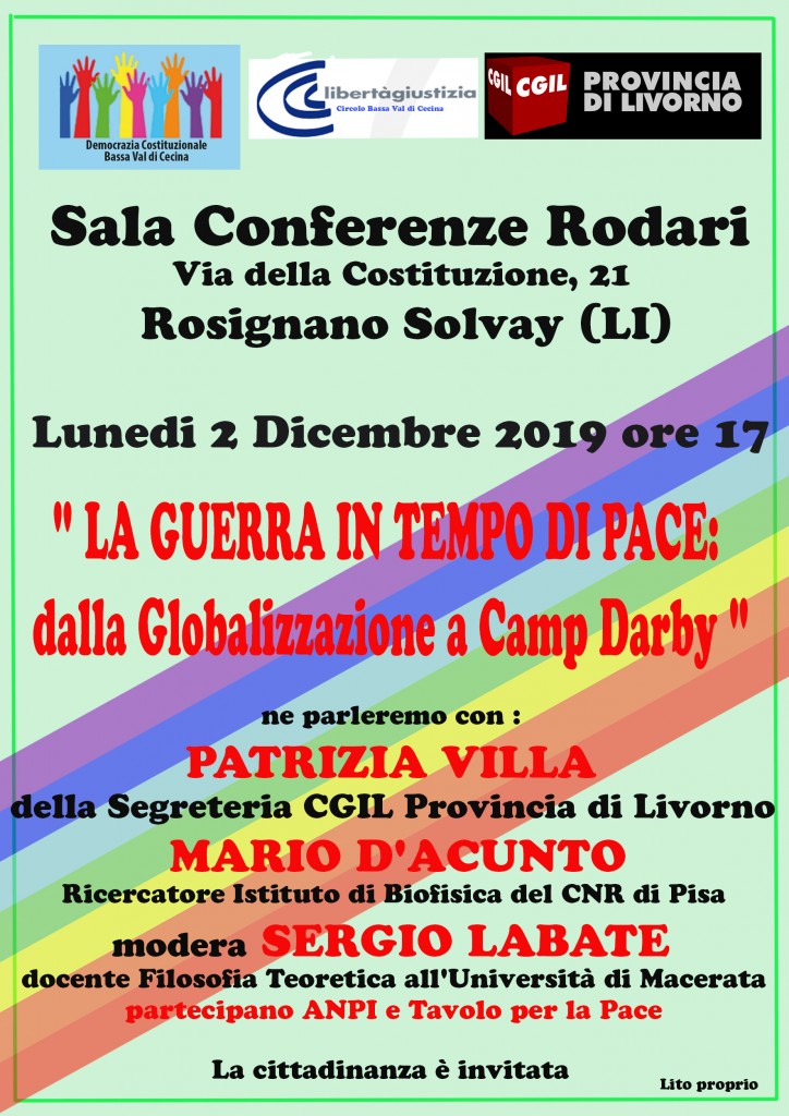 Guerra in tempo di pace (1)