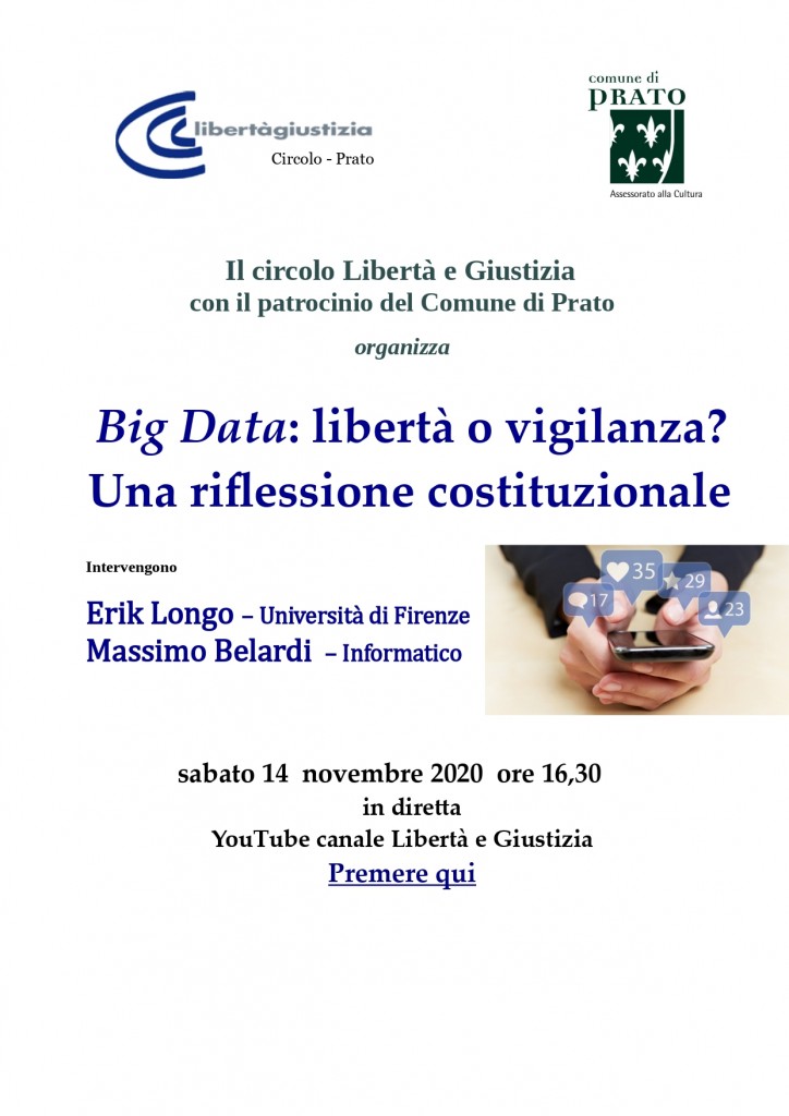 Costituzione e Big Data 14 novembre 2020